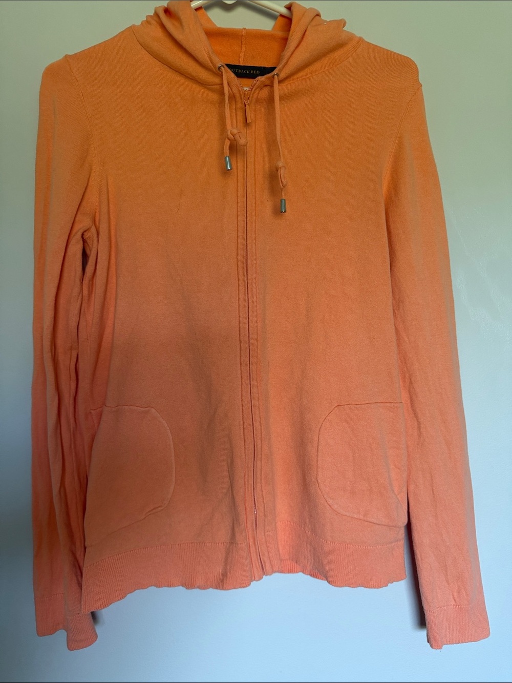 Outback Red Apricot Zip-Up Hoodie